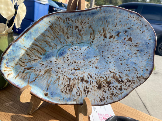 Large Ceramic Oyster Bowl